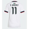 Mexico Santiago Gimenez #11 Bortedrakt Kvinner VM 2026 Kortermet